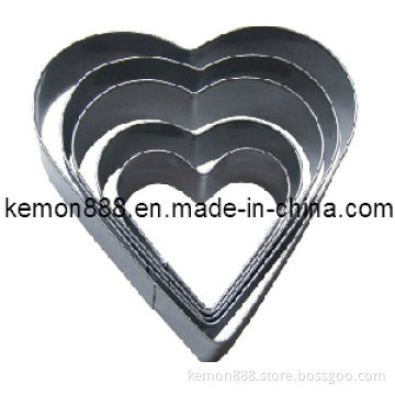 5PCS Cookie Cutter-Heart (60461)
